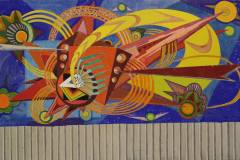 Григорій Пришедько. Ескіз мозаїки "У космічному оркестрі". Київ, 1970-і. 