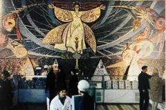 Григорій Пришедько, Галина Зубченко.  Мозаїка "Квітуча Україна". Маріуполь, 1967.