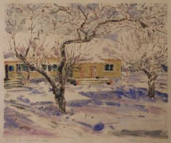 Григорій Пришедько. "Провесінь. Зима в Седневі". 1971.