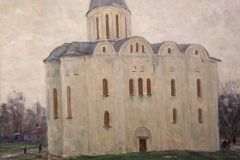 Григорій Пришедько. "Борисоглібський собор у Чернігові. ІХ століття". 1966.