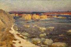 Григорій Пришедько. "Льодохід". 1959.