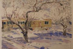 Григорій Пришедько. "Провесінь. Зима в Седневі". 1971.