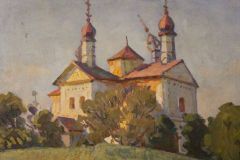 Григорій Пришедько. "Мотронівський монастир". 1963.