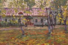 Григорій Пришедько. "Будинок у Корсуні". 1960.